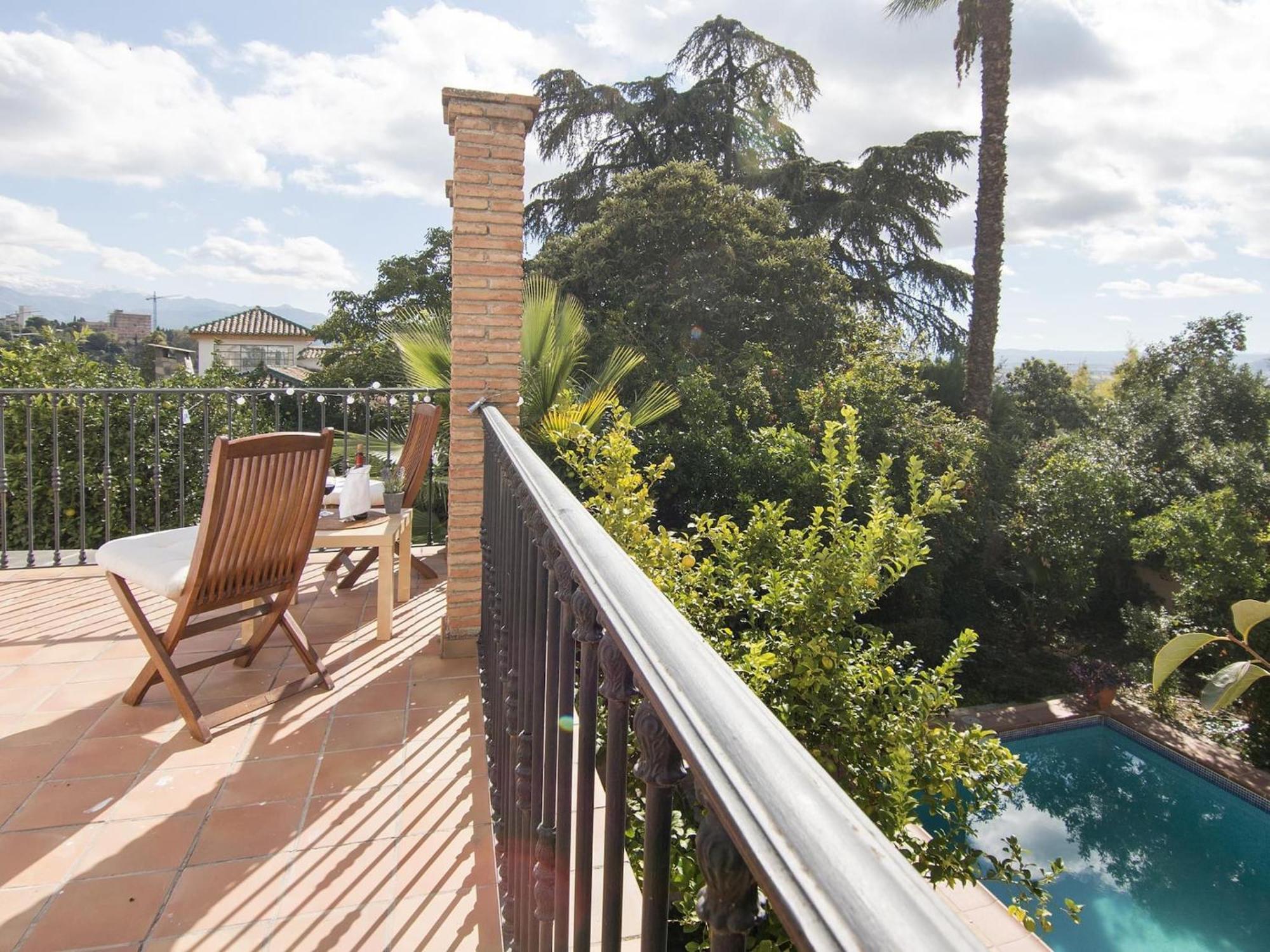 Carmen De Los Naranjos Exclusive Villa Granada Exterior photo